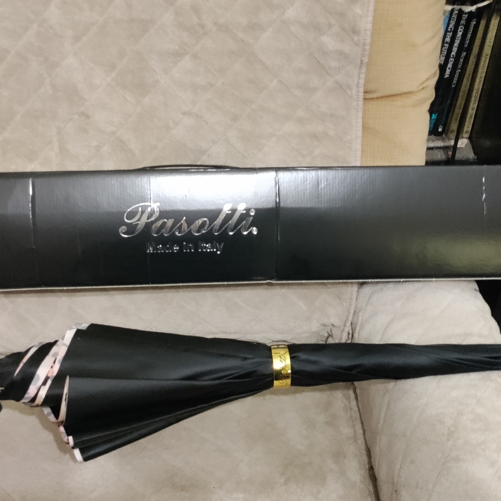 New 🆕 Pasotti Umbrella Cat handle